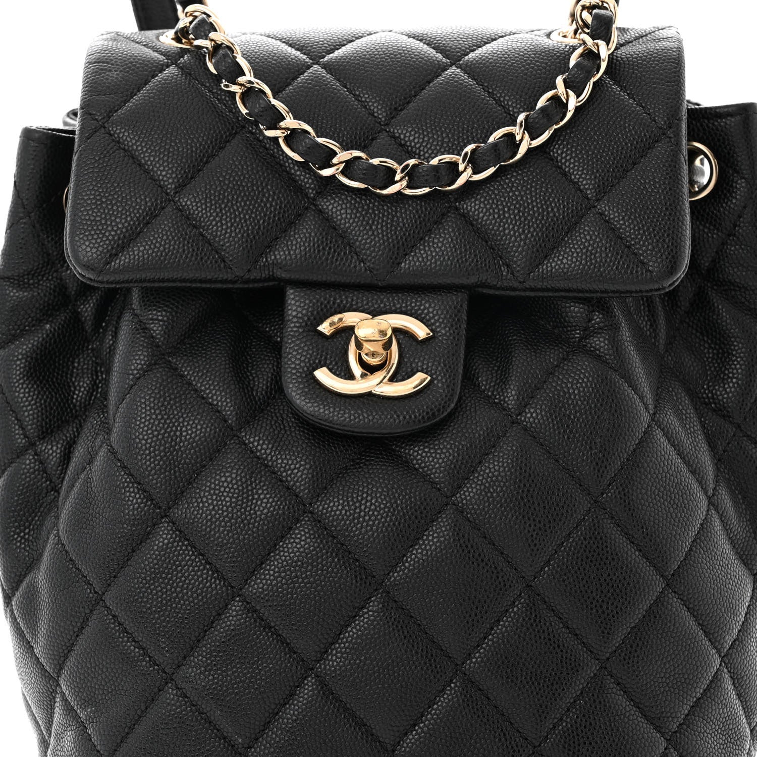 Chanel Caviar Quilted Mini Urban Spirit Backpack Black 8 of 11