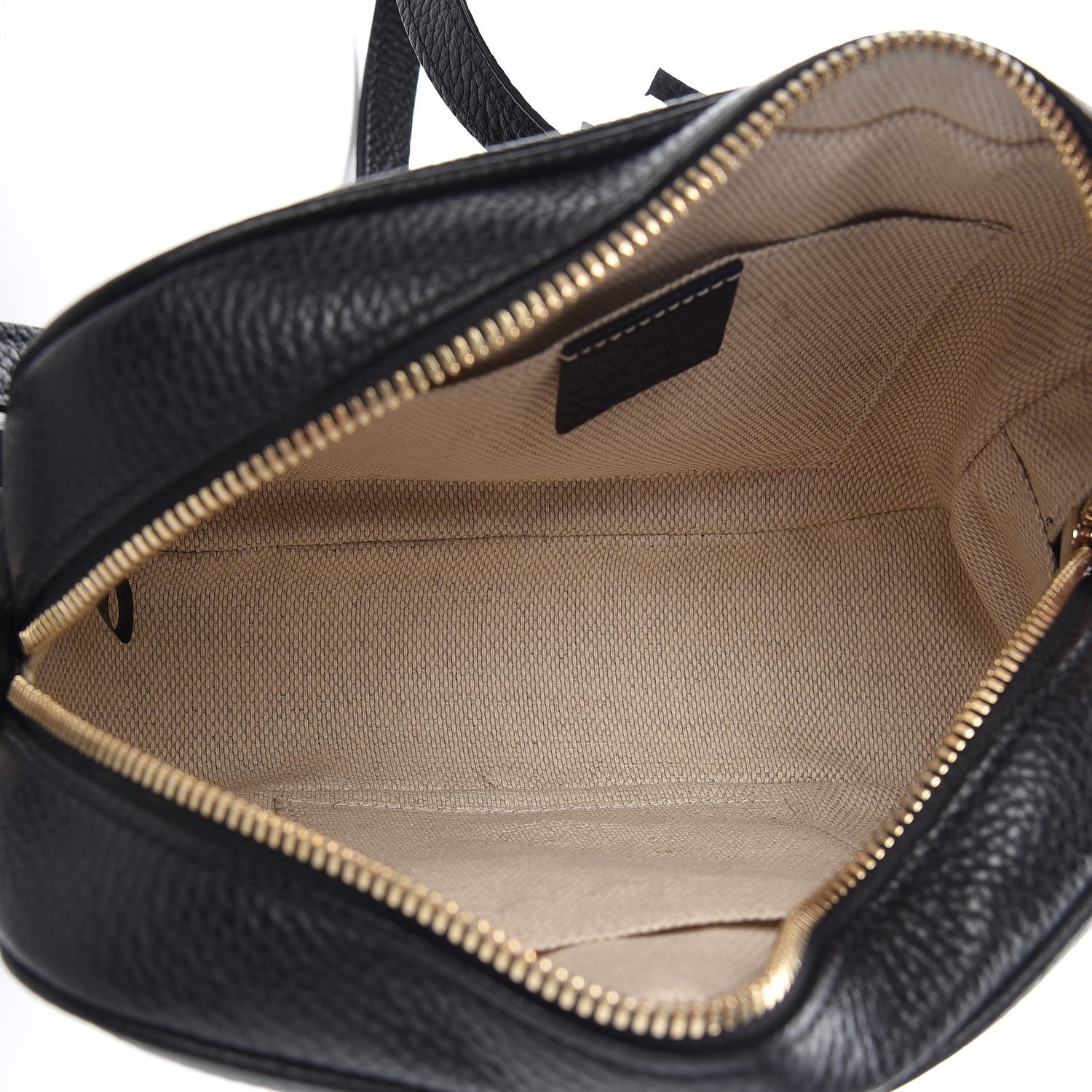 Gucci Pebbled Calfskin Small Soho Disco Bag Black 5 of 8