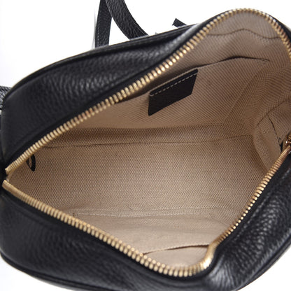 Gucci Pebbled Calfskin Small Soho Disco Bag Black 5 of 8