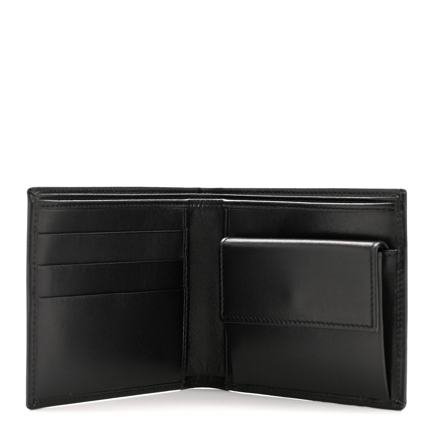 Calfskin Abbey Men's Wallet Black