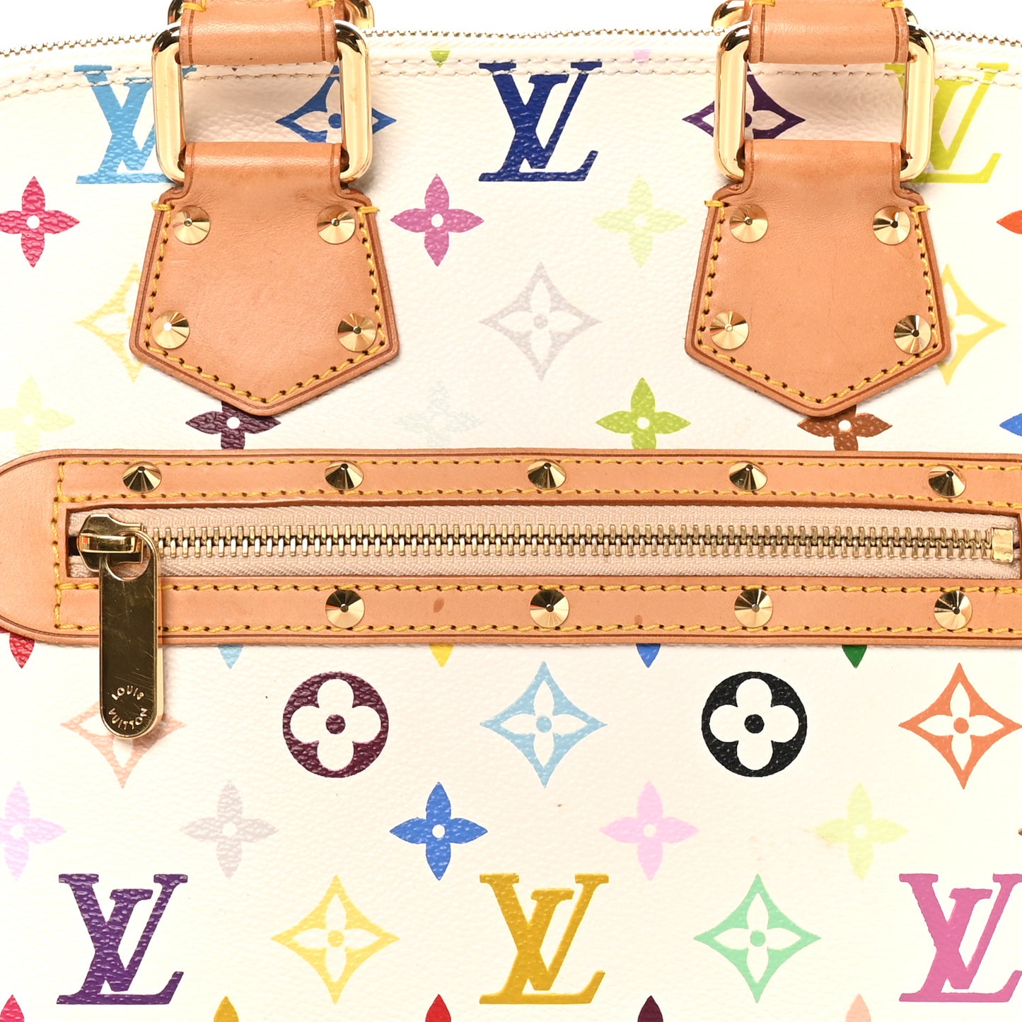 Monogram Multicolor Alma White