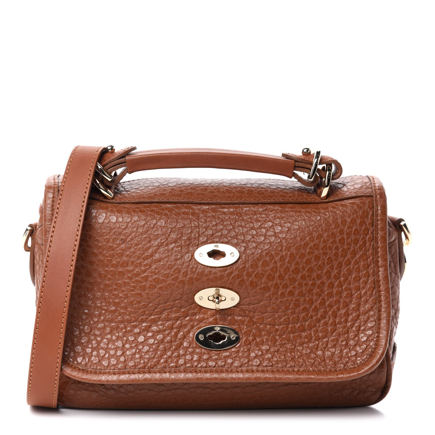 Mulberry Shrunken Calfskin Small Bryn Oak 1 of 11