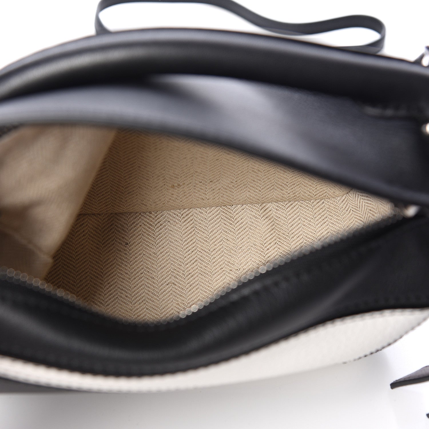Loewe Calfskin Mini Puzzle Bag Black Taupe 4 of 9