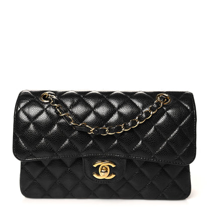 Chanel Caviar Quilted Small Double Flap Black 1 of 10