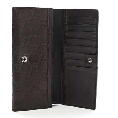 Gucci Guccissima Avel Continental Flap Wallet Brown 5 of 11