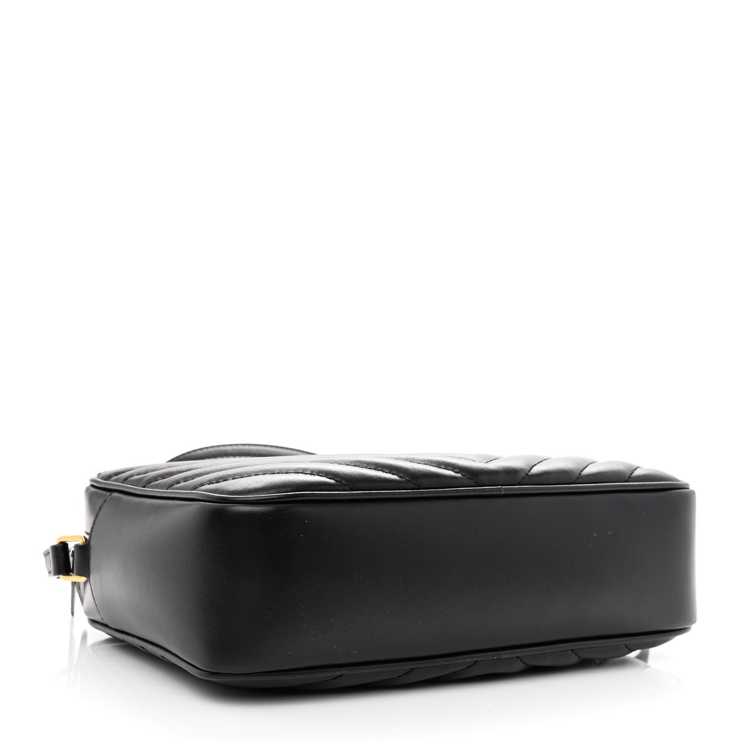 Saint Laurent Calfskin Matelasse Monogram Lou Camera Bag Black 4 of 10