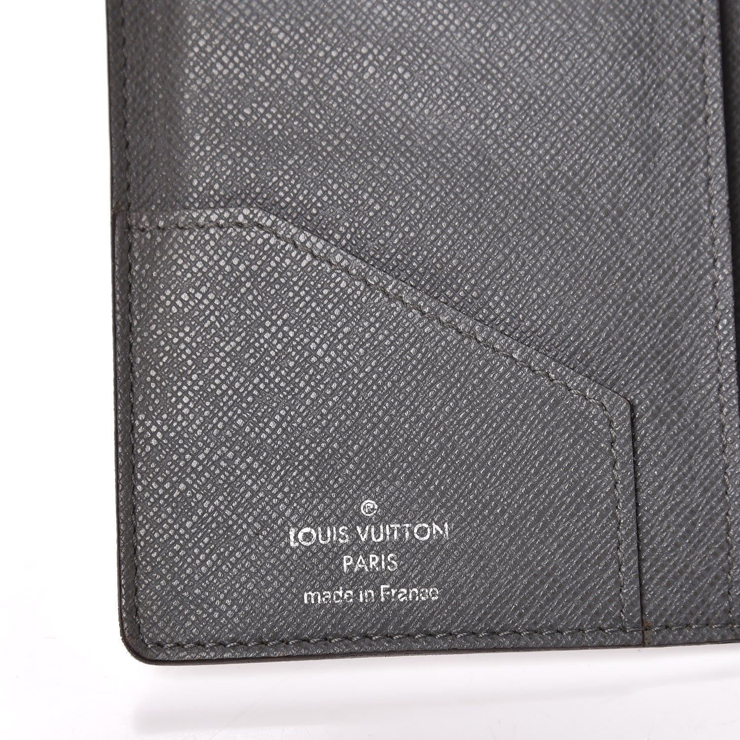 Louis Vuitton Taiga Porte Valeurs Organizer Wallet Glacier 6 of 12
