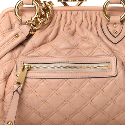 Marc Jacobs Calfskin Quilted Stam Blush 10 of 12
