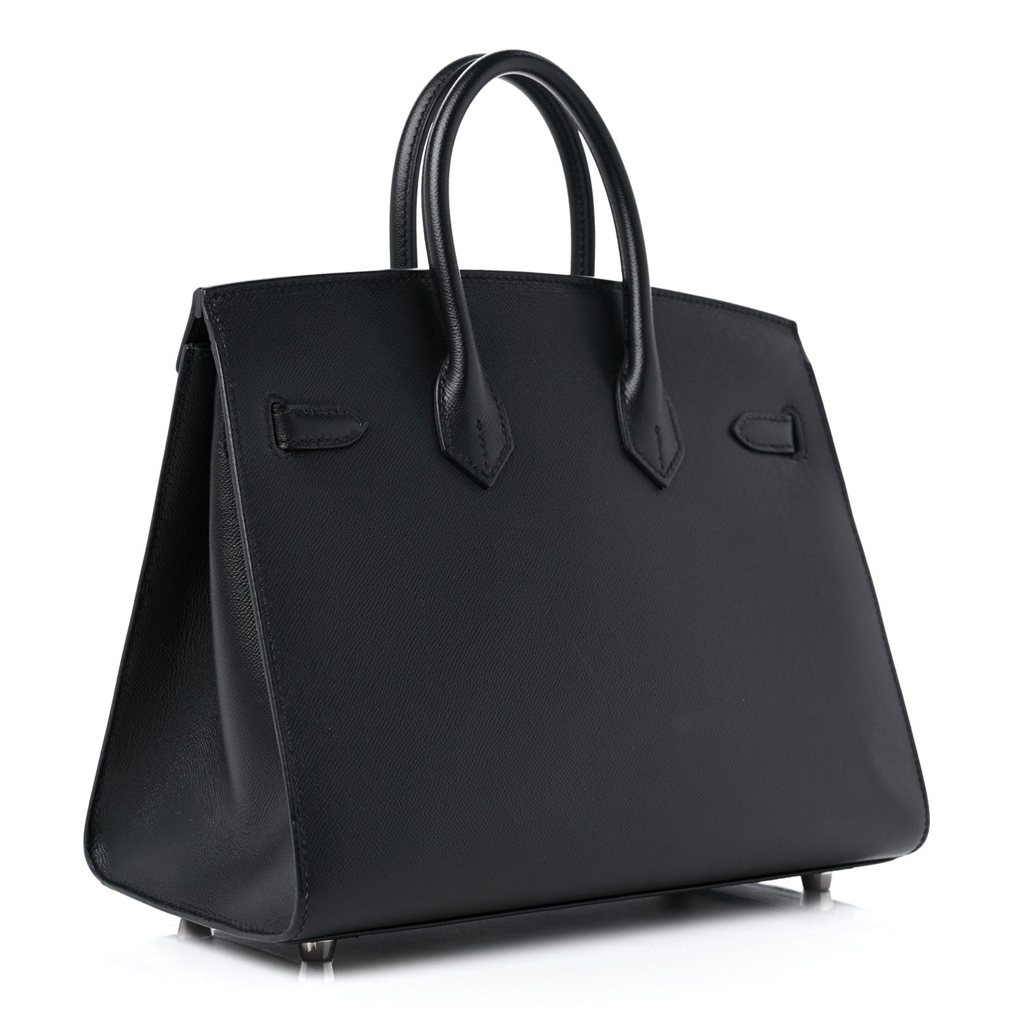 Madame Calfskin Birkin Sellier 25 Black