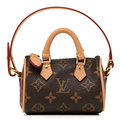 Louis Vuitton Monogram Micro Speedy Bag Charm 1 of 11