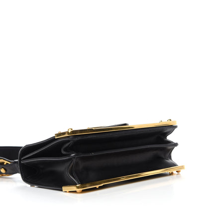Prada City Calfskin Saffiano Cahier Bag Black 4 of 10