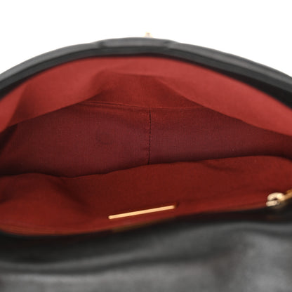 Chanel Shiny Goatskin Quilted Medium Chanel 19 Flap Black 5 of 11