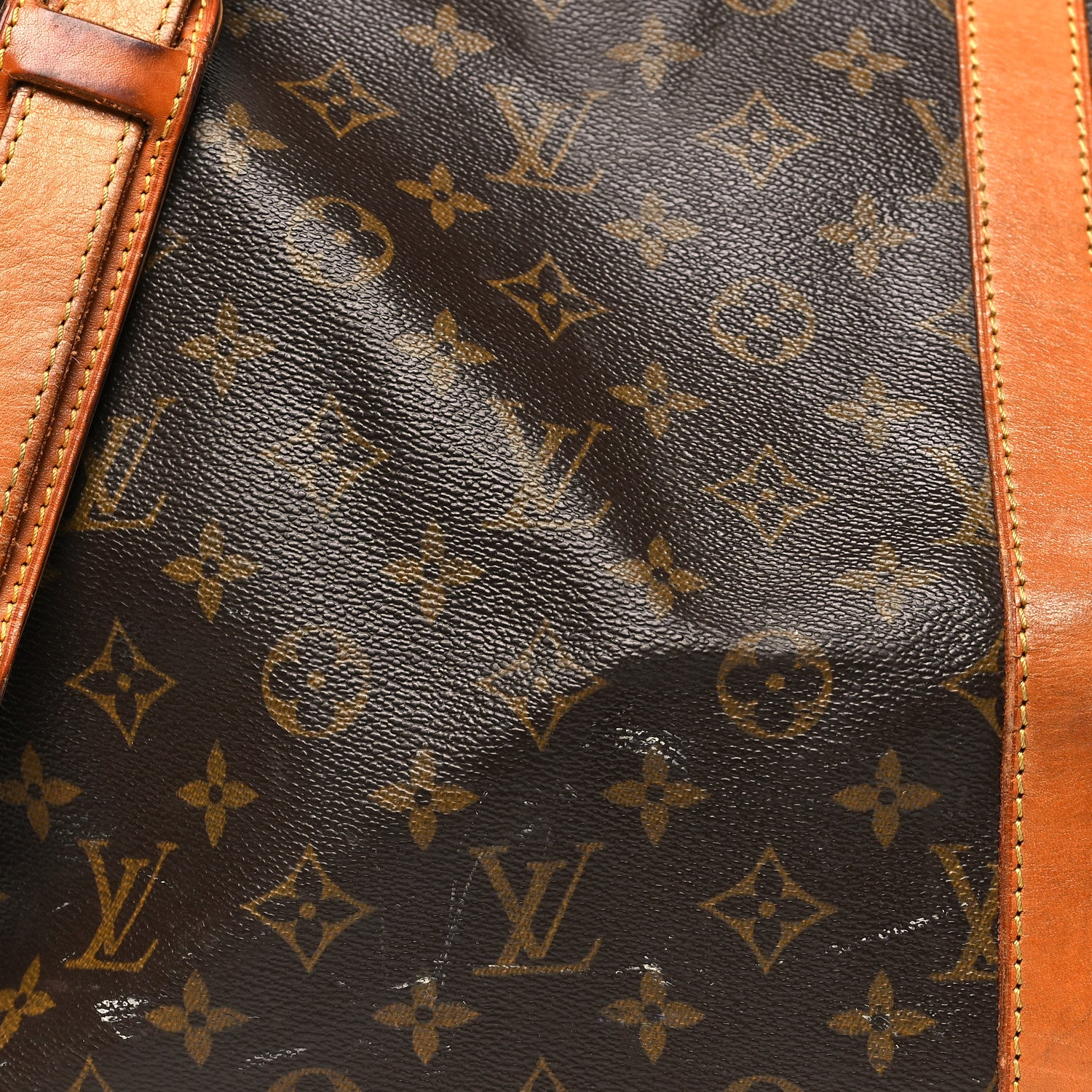Louis Vuitton Monogram Keepall Bandouliere 55 9 of 12