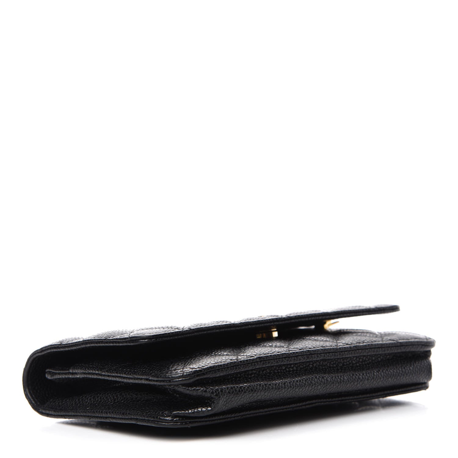 Chanel Caviar Quilted Wallet On Chain WOC Black 4 of 12