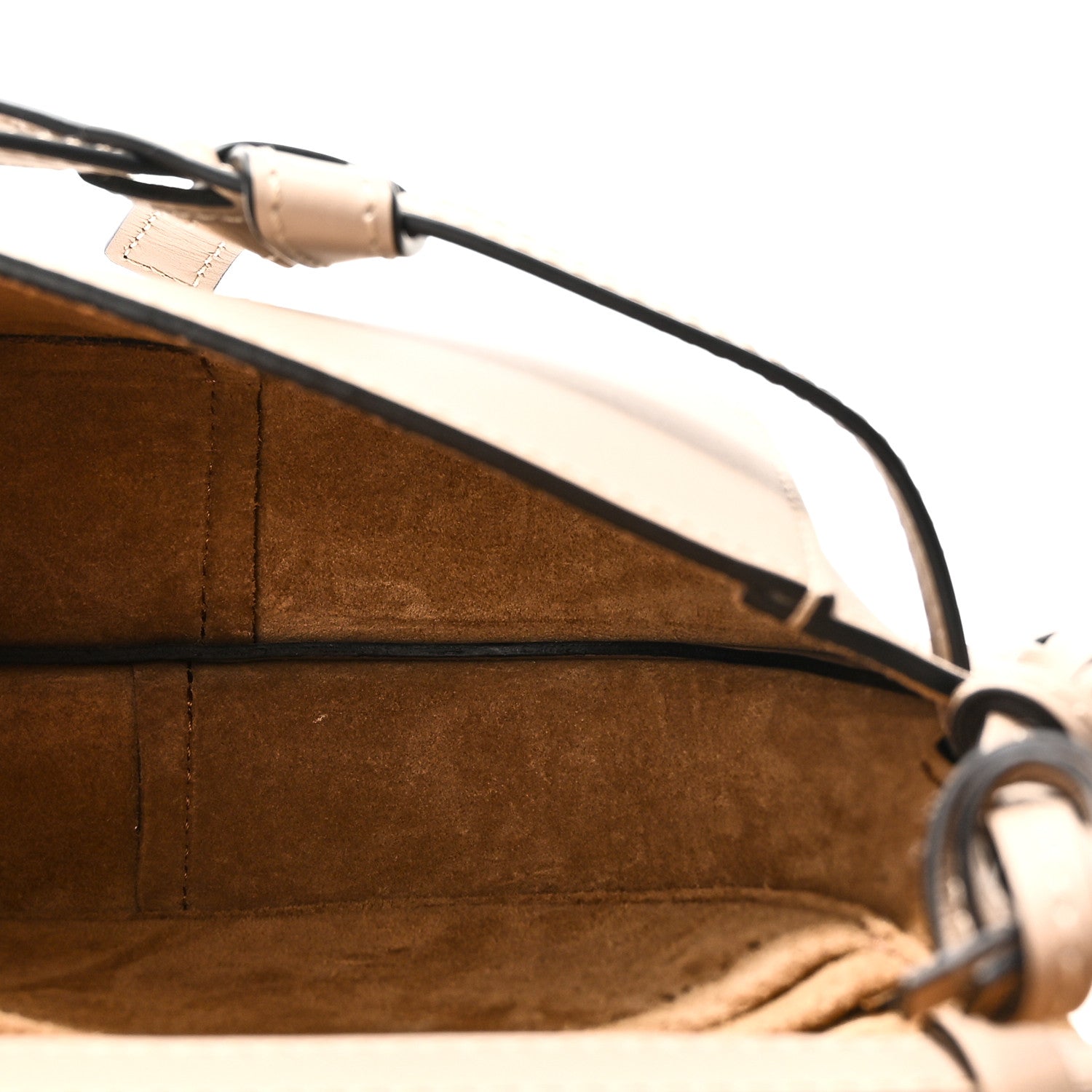Loewe Calfskin Jacquard Mini Gate Dual Bag Clay 5 of 9