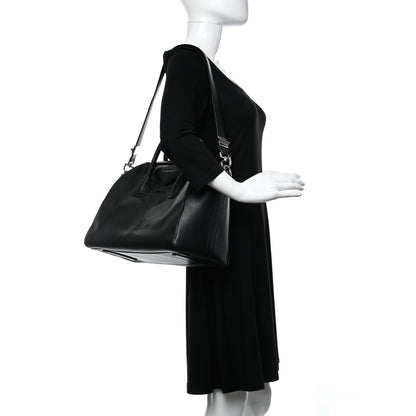 Givenchy Calfskin 3D Stud Medium Antigona Black 2 of 13