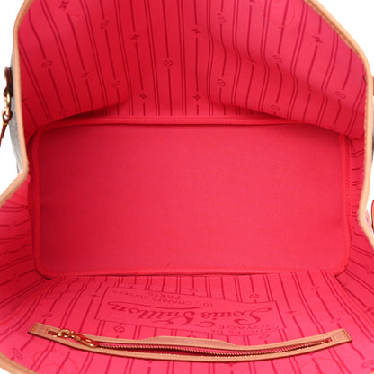 Louis Vuitton Monogram Roses Neverfull MM 5 of 12