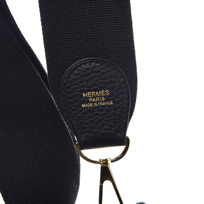 Hermes Taurillon Clemence Evelyne III PM Black 10 of 10