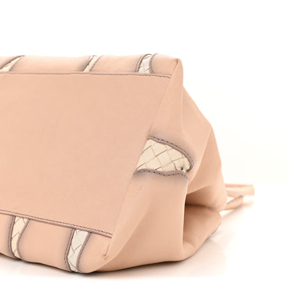 Bottega Veneta Nappa Intrecciato Medium Glimmer Tote Flamingo 19 of 25