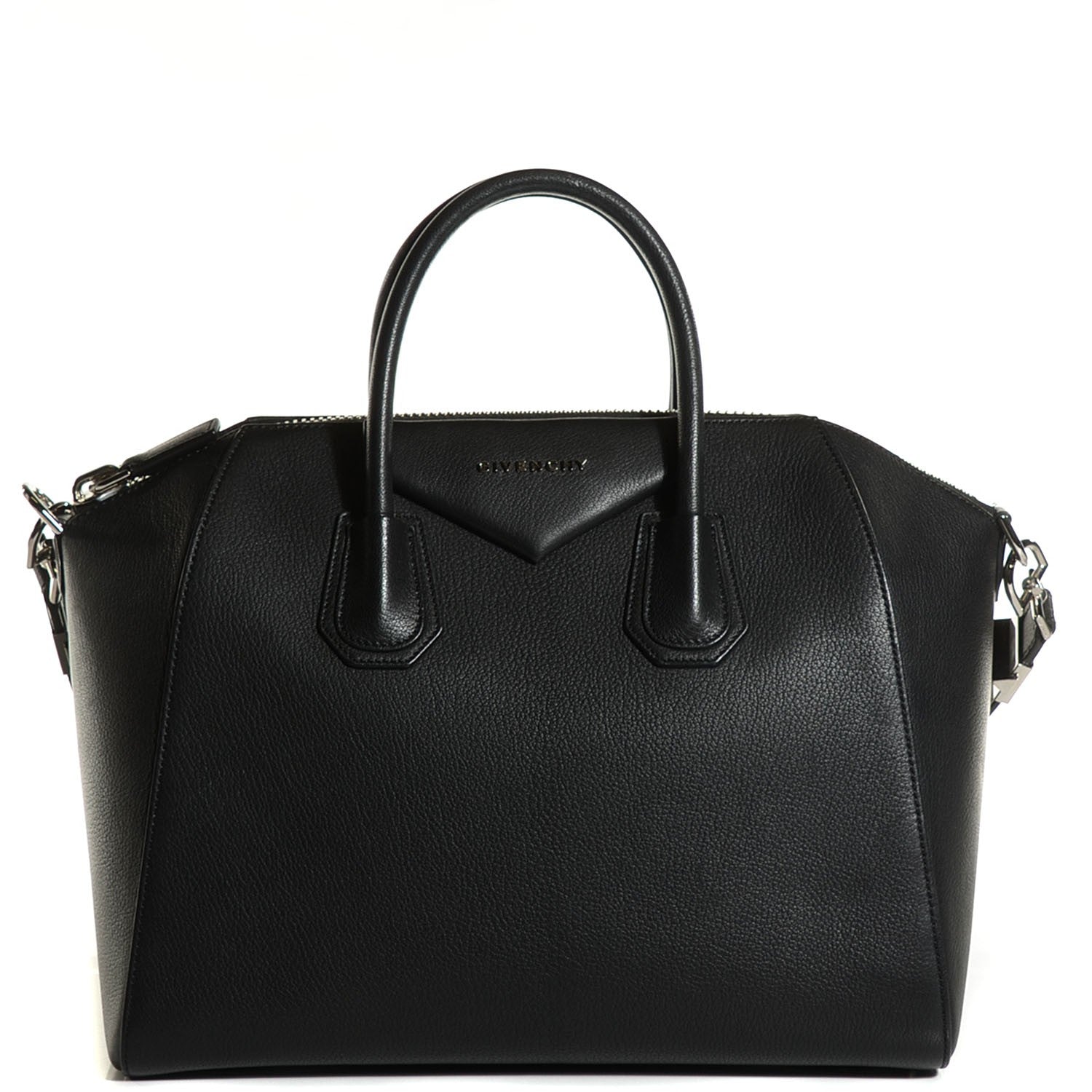 Givenchy Sugar Goatskin Medium Antigona Black 1 of 9