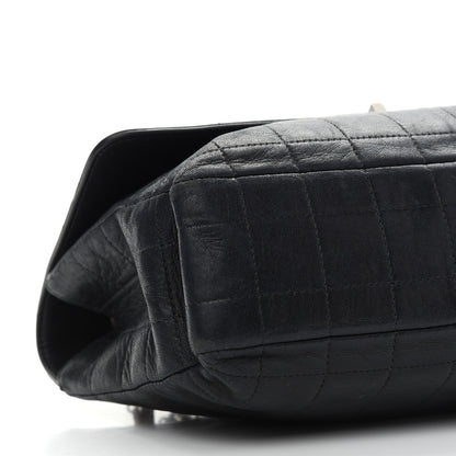 Chanel Lambskin Chocolate Bar Mademoiselle Flap Black 9 of 11