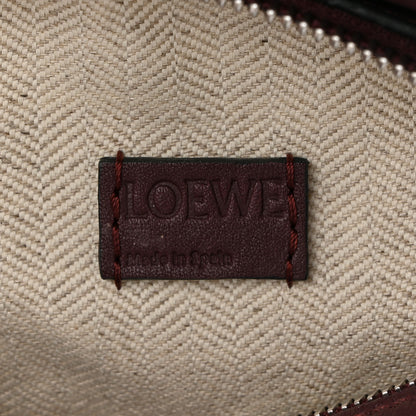 Loewe Calfskin Mini Puzzle Bag Dark Burgundy 6 of 10