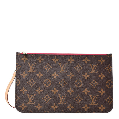 Louis Vuitton Monogram Neverfull MM GM Pochette Pivoine 1 of 8
