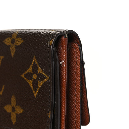 Louis Vuitton Monogram Porte-Monnaie Billets Cartes Credit Wallet 8 of 9