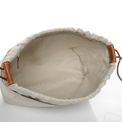 Hermes Canvas Barenia Fourbi 25 MM Pouch Naturel Fauve 5 of 7