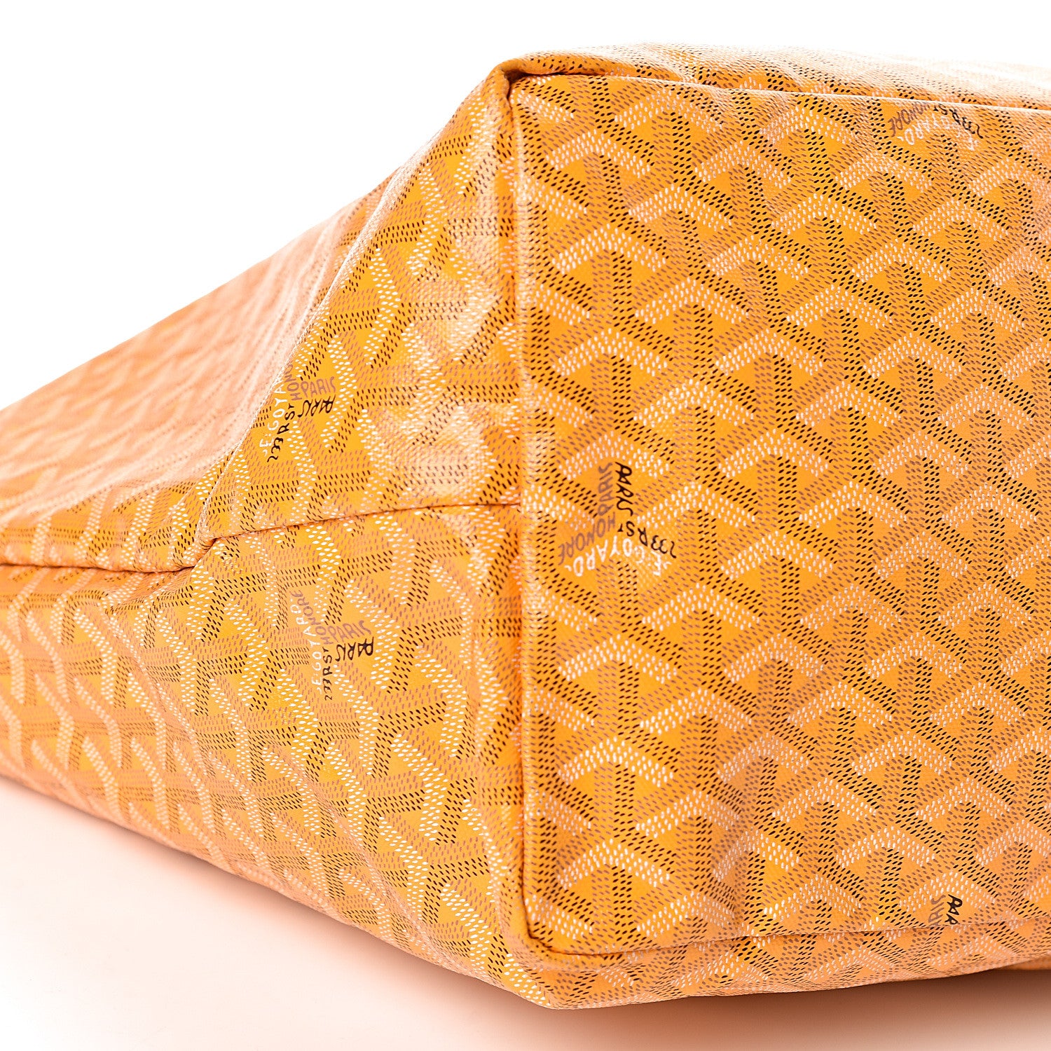 Goyard Goyardine Saint Louis GM Yellow 12 of 14