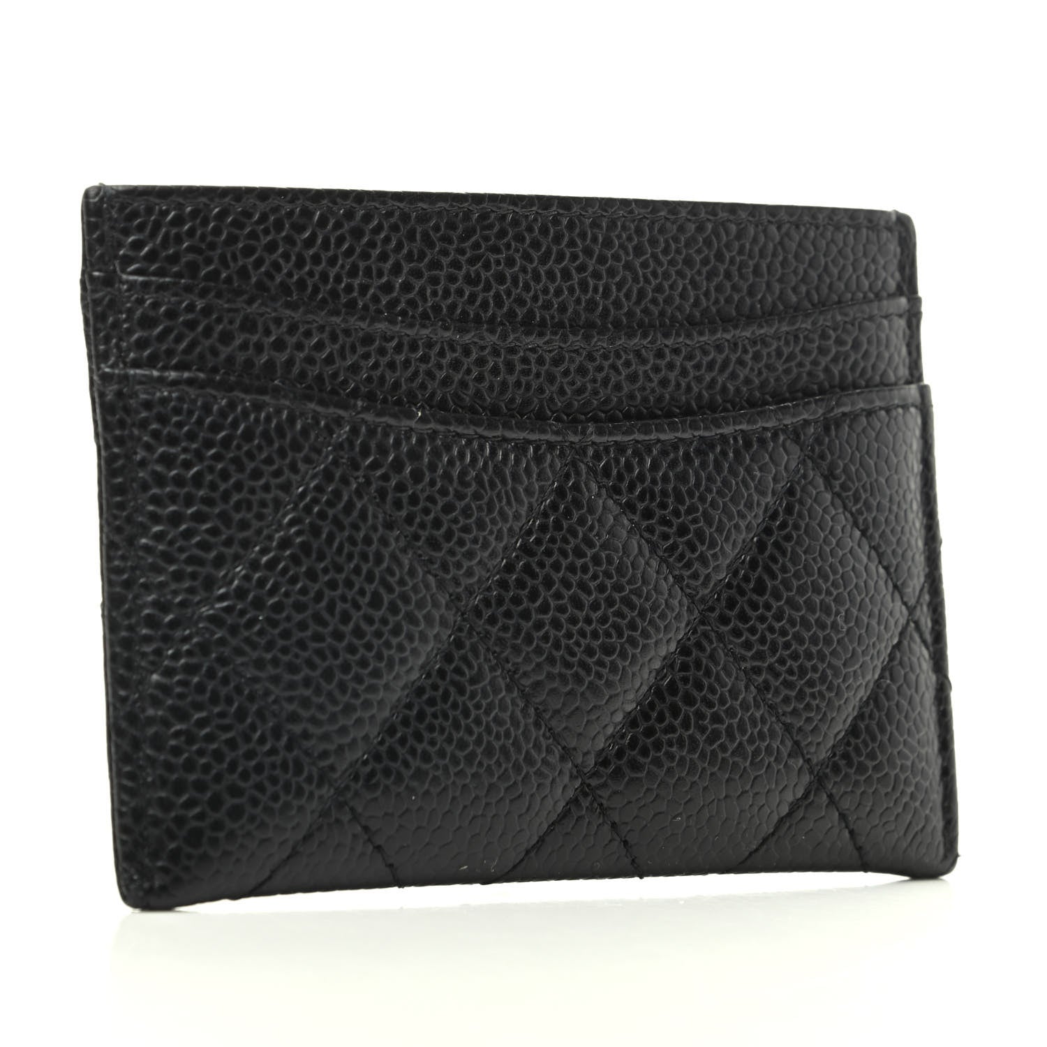 Chanel Caviar Quilted Card Holder Black 3 of 8