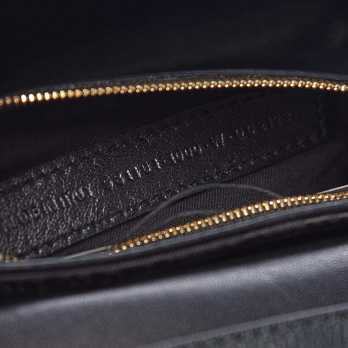 Jacquard Nylon Calfskin Shift Wallet On Strap Black