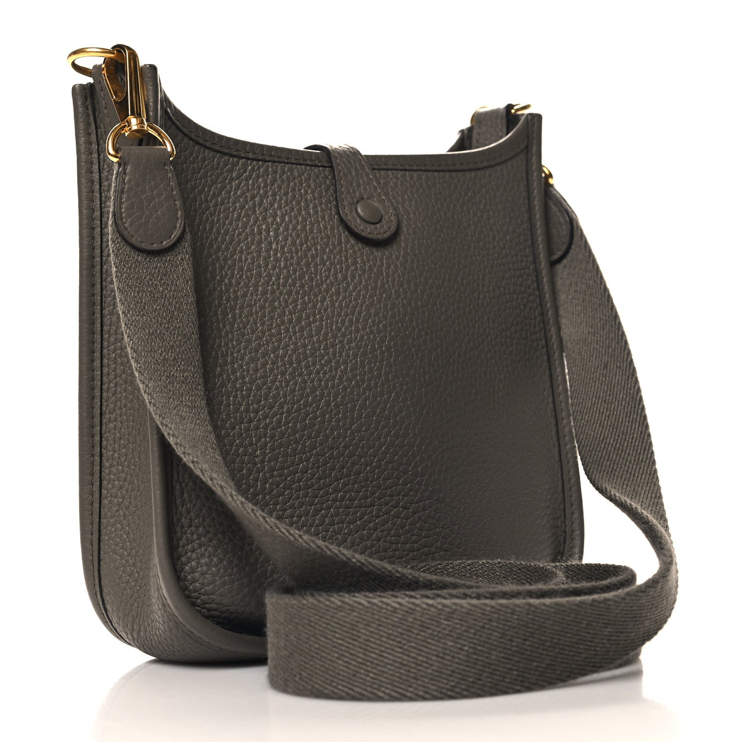 Hermes Taurillon Clemence Evelyne TPM Etain 3 of 10