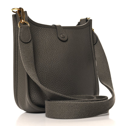 Hermes Taurillon Clemence Evelyne TPM Etain 3 of 10