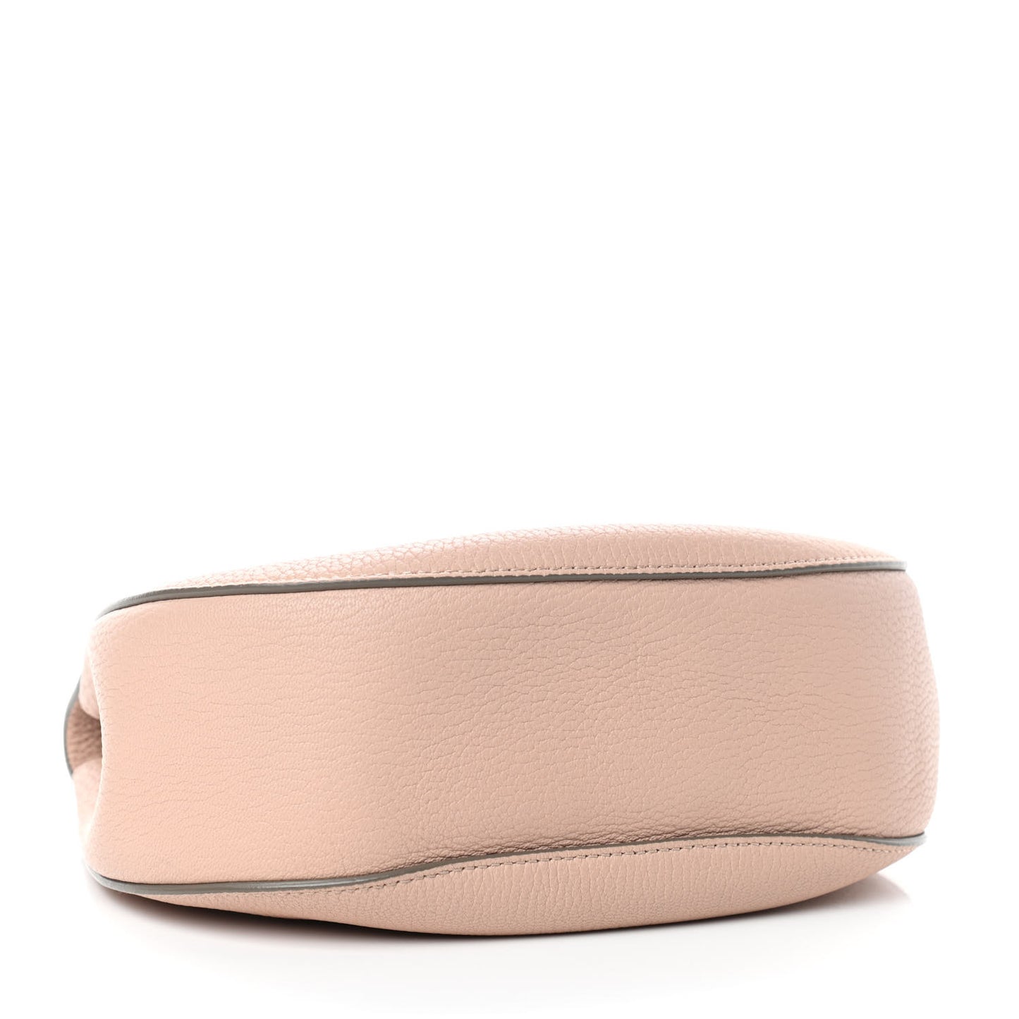 Grained Lambskin Drew Shoulder Bag Cement Pink