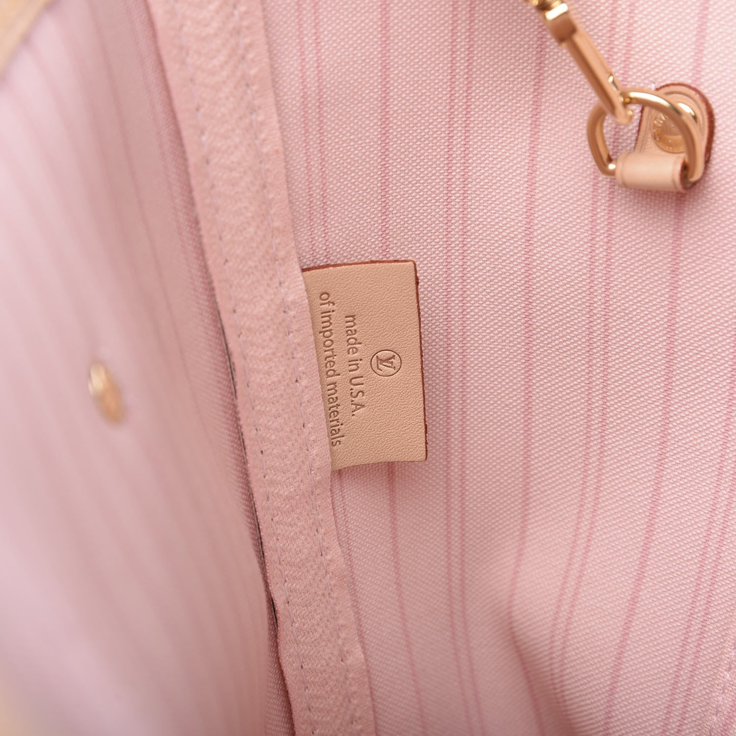 Louis Vuitton Damier Azur Neo Neverfull MM Rose Ballerine 7 of 10
