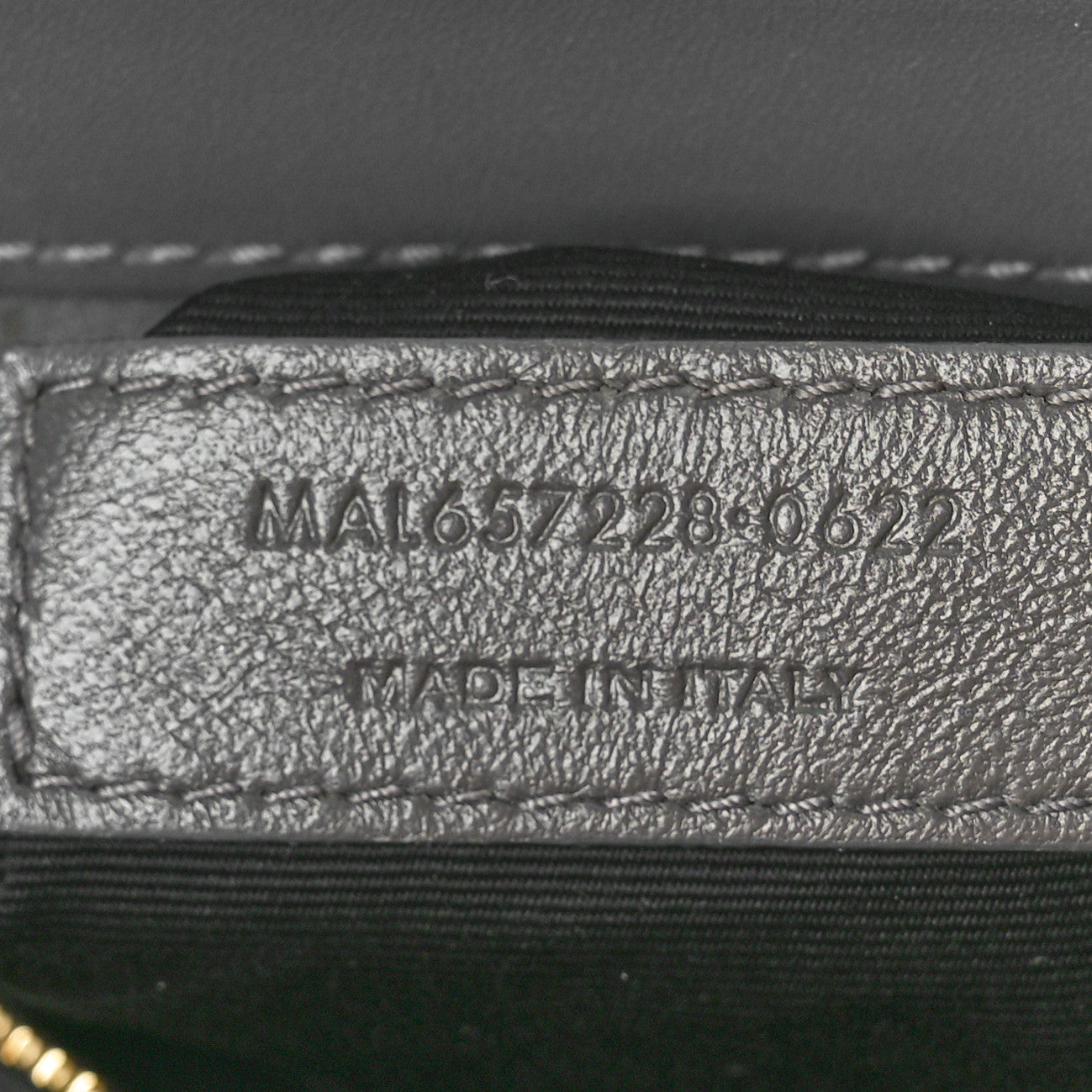 Saint Laurent Smooth Calfskin Le 5 A 7 Hobo Storm 7 of 10