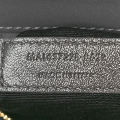 Saint Laurent Smooth Calfskin Le 5 A 7 Hobo Storm 7 of 10