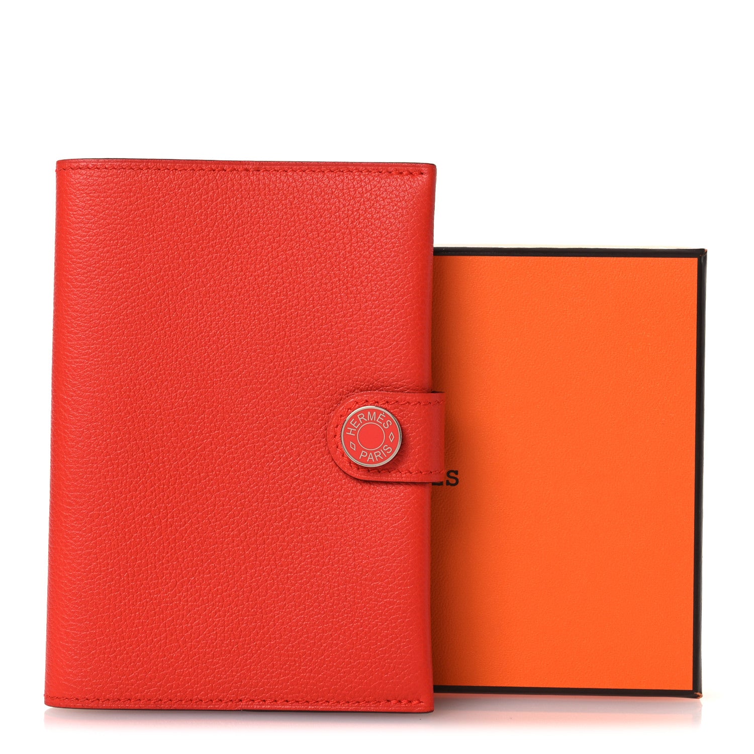 Hermes Evercolor R.M.S Passport Holder Orange 1880187 – FASHIONPHILE