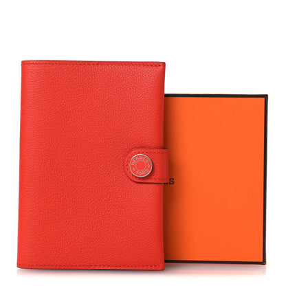 Hermes Evercolor R.M.S Passport Holder Orange 8 of 8