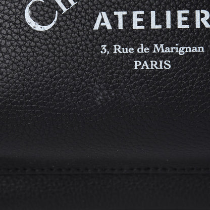 Christian Dior Grained Calfskin Mini Rider Backpack Black 9 of 10