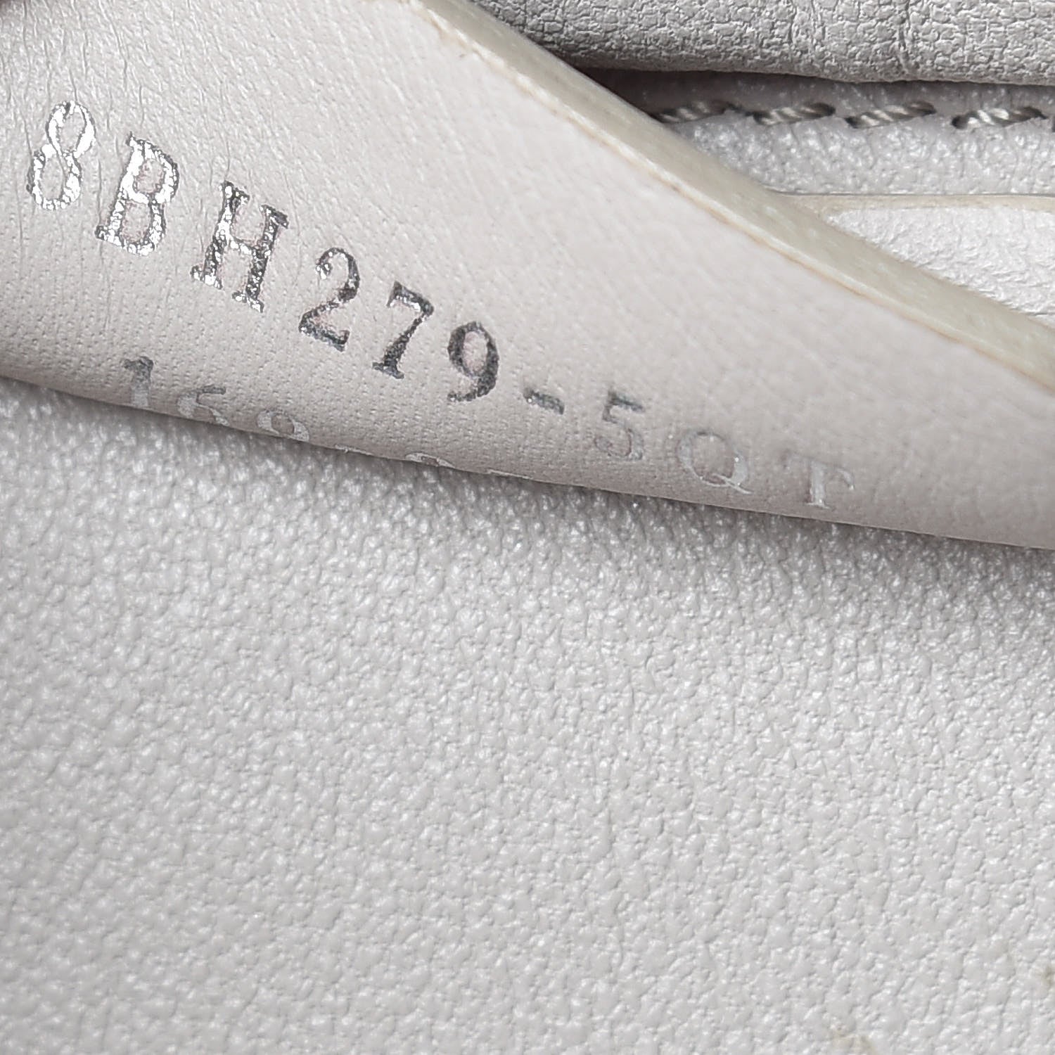 Fendi Vitello Dolce Petite 3Jours Tote Grigio Polvere 9 of 11