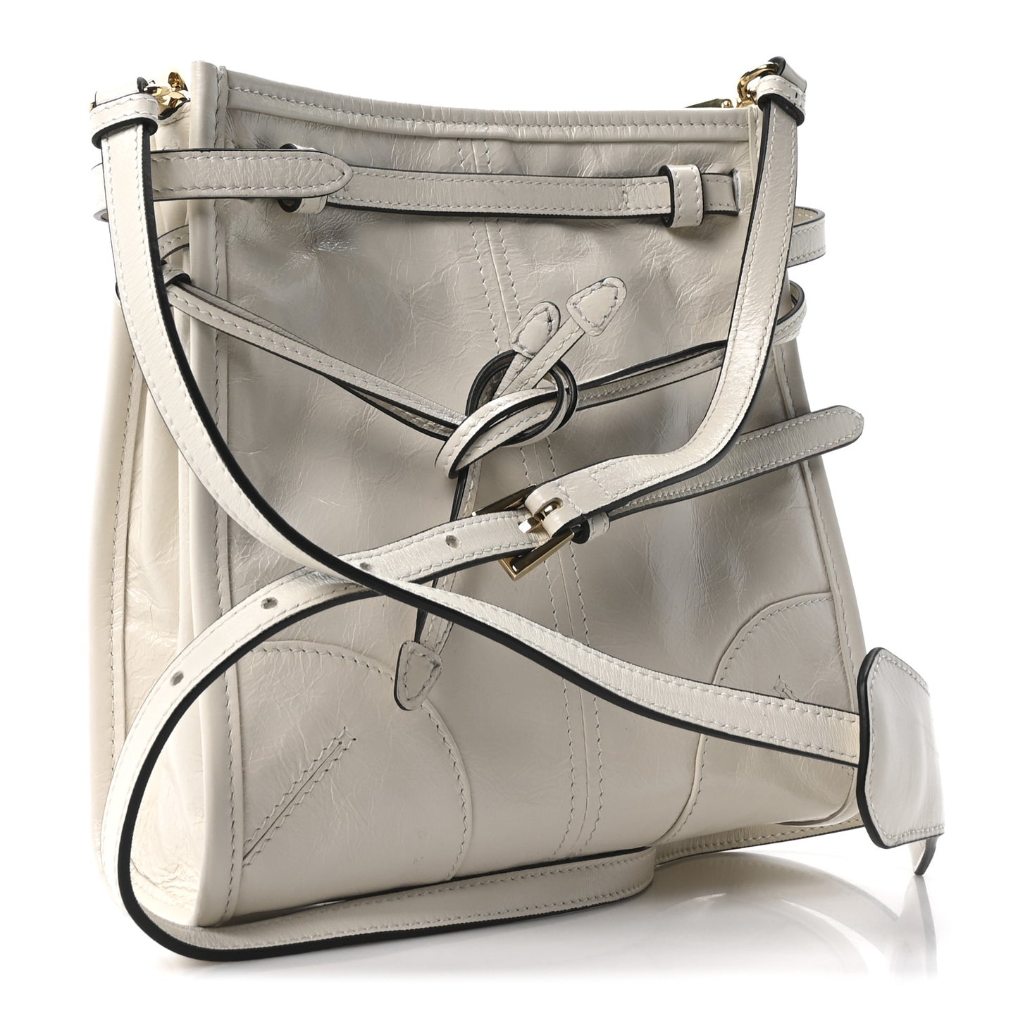 Soft Lux Calfskin Mini Bonnie White