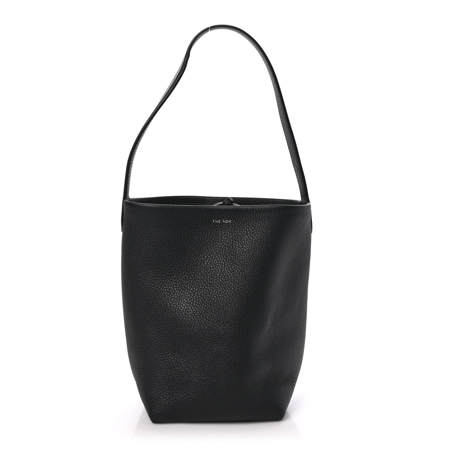 The Row Grained Calfskin Small N/S Park Tote Black 1 of 9