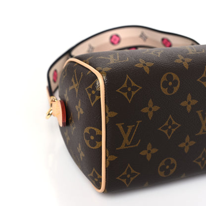 Louis Vuitton Monogram Speedy Bandouliere 20 Black 7 of 8