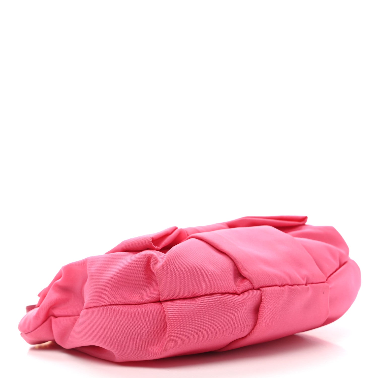 Prada Tessuto Nylon Bow Wristlet Begonia 4 of 9