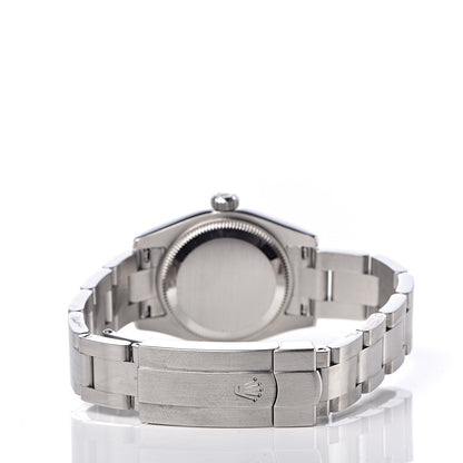 Rolex Stainless Steel 26mm Oyster Perpetual Watch White 176210 4 of 7