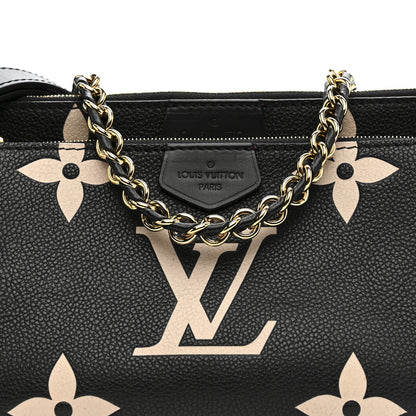Louis Vuitton Empreinte Monogram Giant Multi Pochette Accessories Black Beige 8 of 11