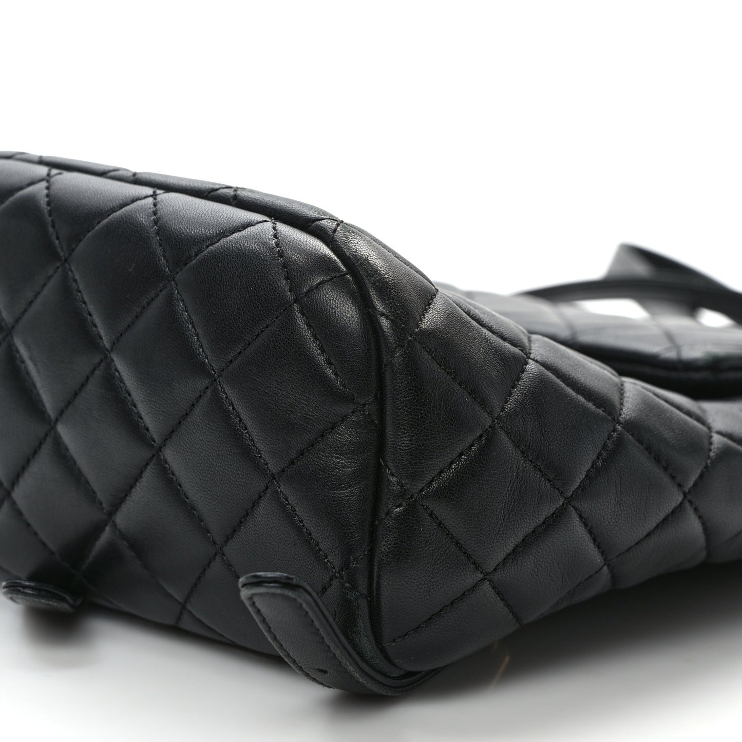 Lambskin Quilted Mini Urban Spirit Backpack Black