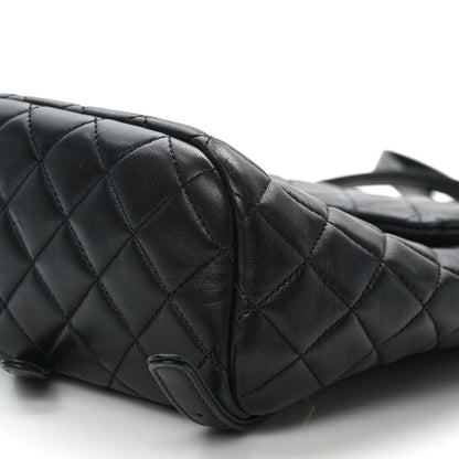 Chanel Lambskin Quilted Mini Urban Spirit Backpack Black 9 of 9